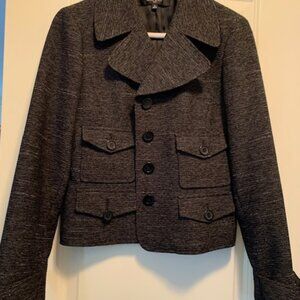 Nine West black tweed jacket and skirt suit